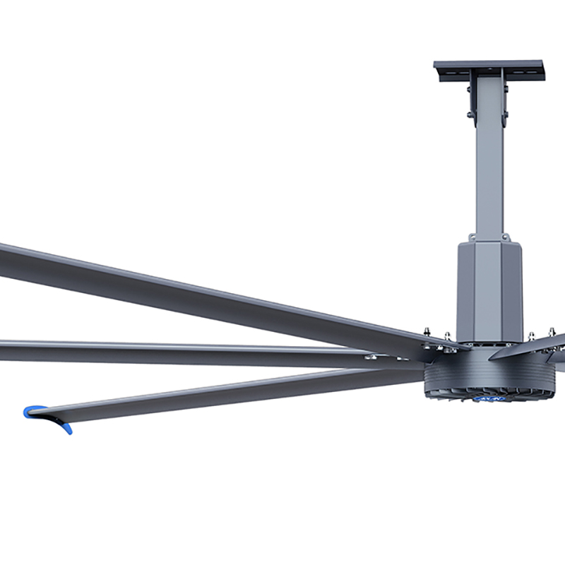 ADS-G73BS/BM 大型産業用巨大天井ファン 空気冷却・換気機能付き PMSM モーター HVLS 天井ファン - アオラン