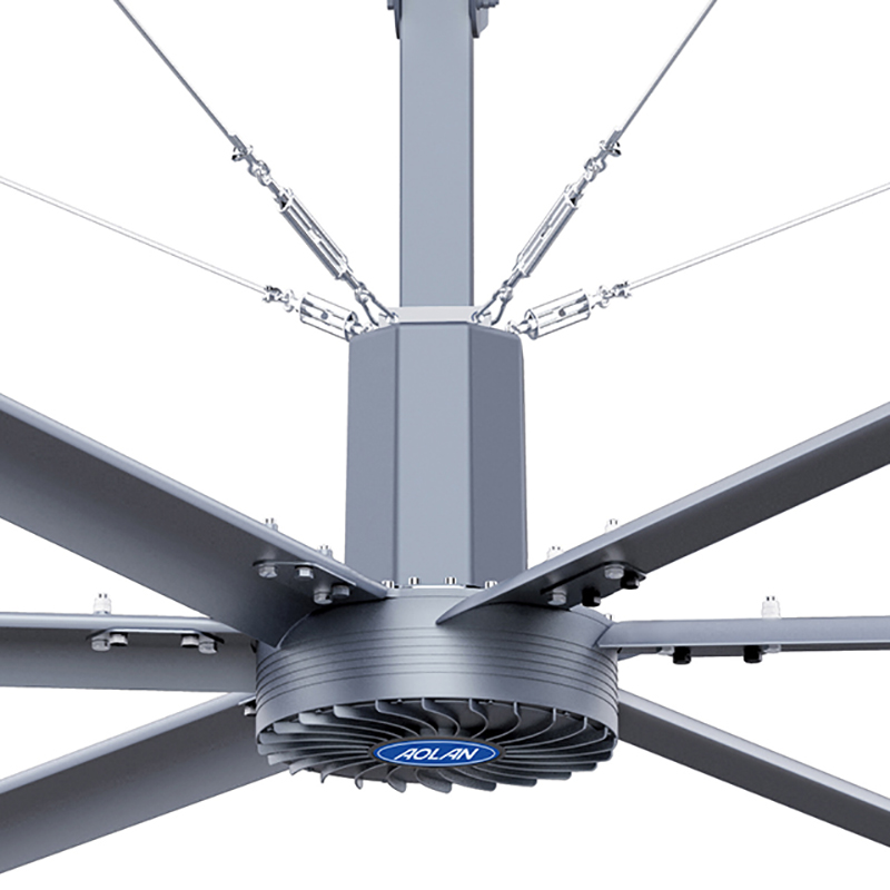 ADS-G37AS/AM 3.7m径 HVLS 工業用シーリングファン PMSM HVLS ファン 価格 - アオラン